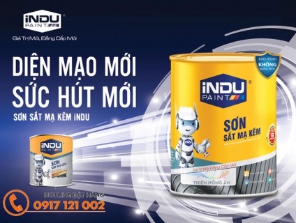 Mua Sơn Sắt Mạ Kẽm iNDU Chính Hãng Ở Đâu Tại Hồ Chí Minh?