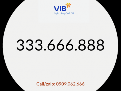 Bán tai khoản ngân hàng số đẹp vip ngân hàng quốc tế vib