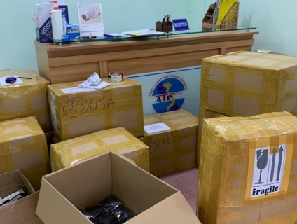 Nhận gửi bánh tráng, khô mực,...đi mỹ, canada và các nước