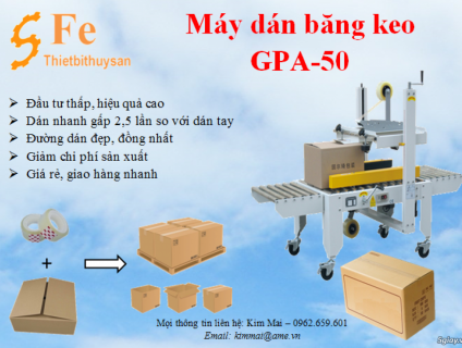 Máy dán băng keo thùng carton GPA-50