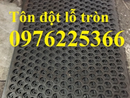 Tôn đột lỗ, tấm thép đột lỗ theo yêu cầu tại Hà Nội