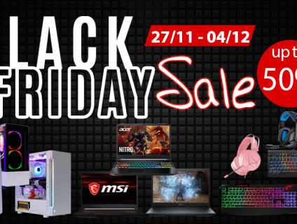 Black Friday – Build PC Nhận Ngay Tiền Mặt lên đến 8 Triệu Đồng.