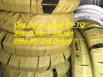 Ống cao su bố vải dẫn dầu D 25,D32,D42,D50,D60,D76 và các phi khác