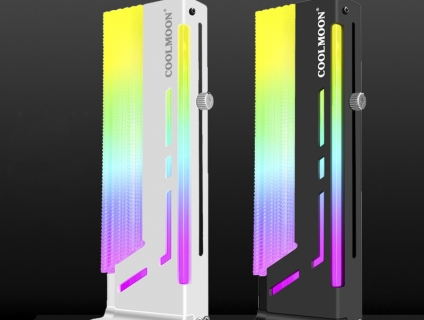 Giá đỡ VGA CoolMoon GH2, dạng đứng, Led 5V ARGB.