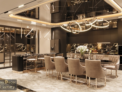 Mẫu thiết kế nội thất sở hữu vẻ đẹp tự nhiên sang trọng