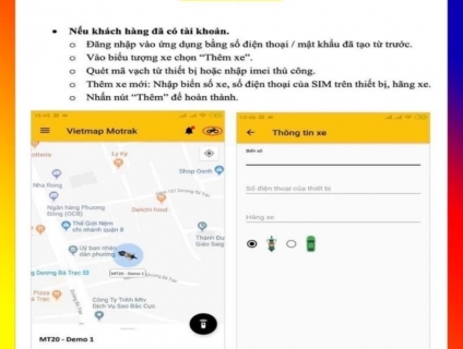Vietmap MT4G - Bộ định vị Giám sát Chuyên dụng cho Ô tô - Xe máy - Nhỏ