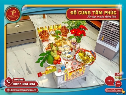 Dịch Vụ Mâm Cúng Nhập Trạch Cần Thơ