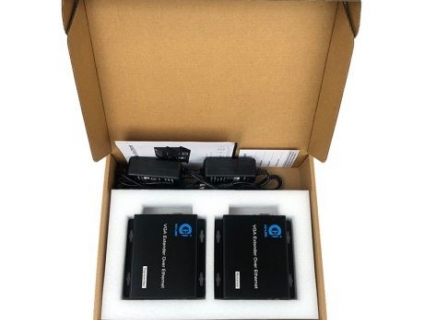 Đợi duyệt Bộ kéo dài VGA qua Cáp mạng 200M HL-VGA-200T/R