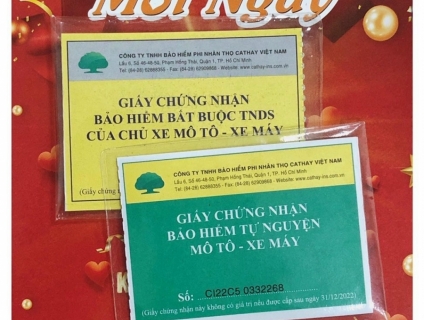 Bảo Hiểm Mô Tô Xe Máy Chất Lượng + Quà Tặng