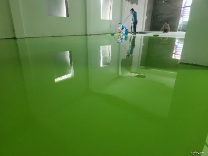 Thi công sơn tự phẳng - APP LINING