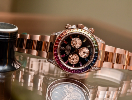 7 mẫu đồng hồ cầu vồng tuyệt vời nhất từ Rolex, Audemars Piguet, Richa