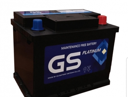Bình ắc Quy GS 12V 60Ah DIN60L-LBN giá ưu đãi