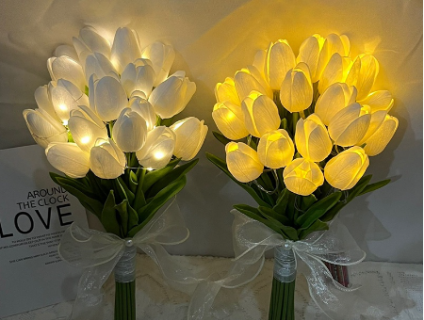 Hoa Tulip đèn led trang trí - giá tốt nhất 5s