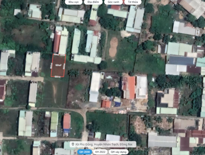 Đất nền phú đông nhơn trạch, shr đường ô tô giá rẻ