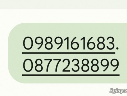 Không có nhu cầu dùng cần bán 0989.16.16.83 và 0877.23.88.99