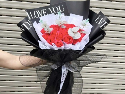 Bó hoa sáp 15 bông