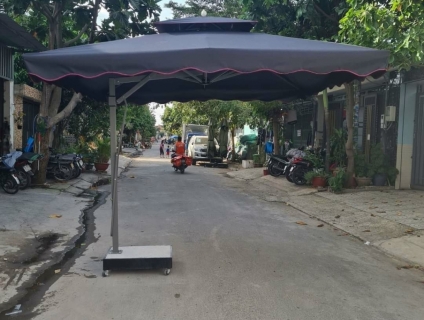 dù lệch tâm vuông 3m che nắng
