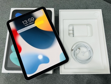 iPad Mini 6 - 64GB - wifi Màu Gray Sạc 2 lần, chưa xài Bảo hành 8/2023