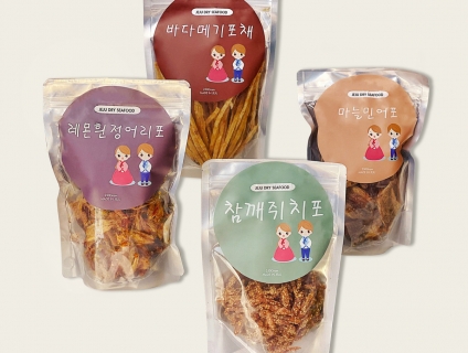 Set 4 khô cá JEJU (1kg)