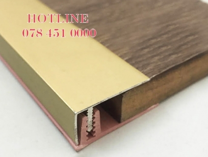 NẸP KIM NHÔM KẾT THÚC SÀN GỖ, SÀN NHỰA