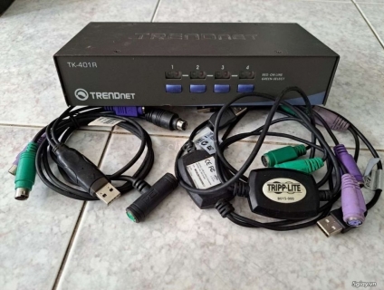 KVM Switch - Sử dụng 04 CPU với 1 monitor