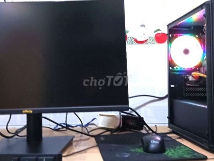 BỘ I3-9100F -B360 .16G.SSD240G GTX750TI 2GD5 +LCD 24IN