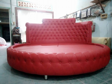 Giường tròn mẫu mới 2023, giường tròn đẹp giá rẻ tại tphcm