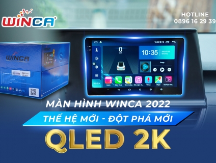 Màn hình Android Winca S400+ Pro Qled 2K tích họp 360 độ