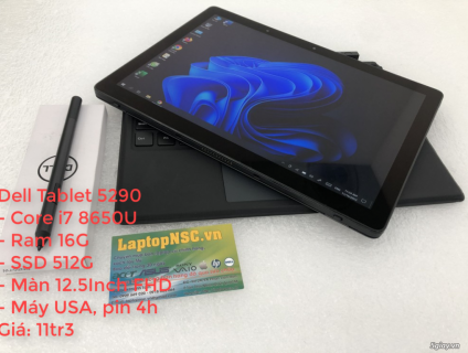 Laptop Tablet Core i5 Core i7 có màn hình cảm ứng tách rời phím