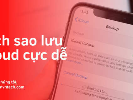 Cách Sao Lưu iCloud Cực Dễ Trên iPhone
