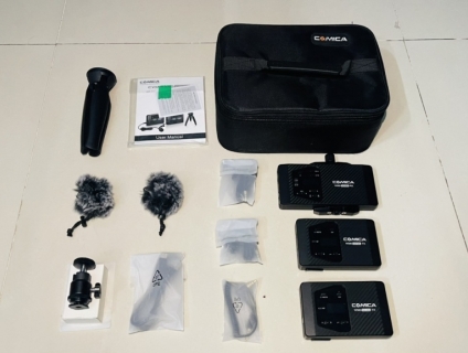 Mic Quay phim không dây,xa 60m CVM-WS60