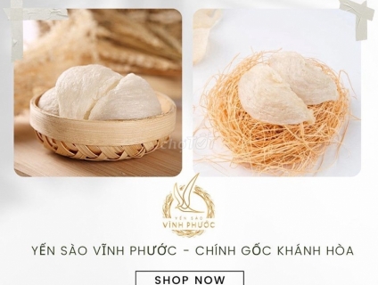 Yến sào Tinh chế thượng hạng Vĩnh Phước