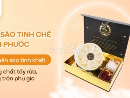 Yến tinh chế Vĩnh Phước trọn vẹn dinh dưỡng