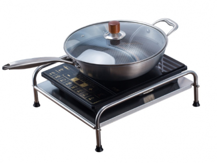 Kệ để bếp từ lên bếp ga inox 1 tầng