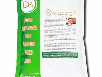 phụ gia giòn dai cho thịt đông lạnh SUPERBINDER K70 (ĐỨC)