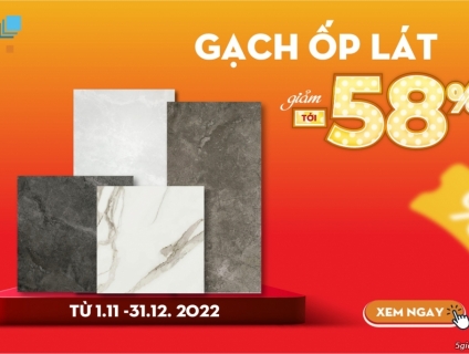 Xả kho gạch ốp lát lên đến 58% - gạch nhập khẩu, gạch troong nước
