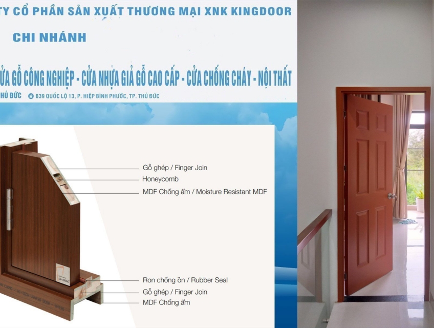 Cửa gỗ công nghiệp tại Bình Tân | Giá Tốt - Chất Lượng Cao