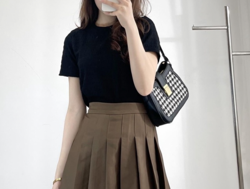 Chân váy tennis xếp ly