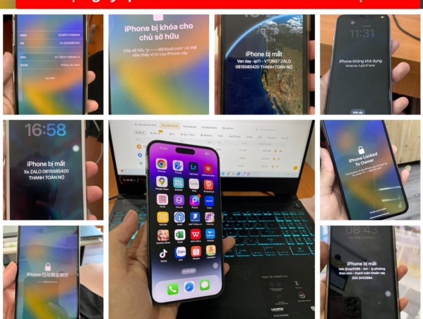 Thu mua iPhone - iPad - Apple Watch Khóa iCloud