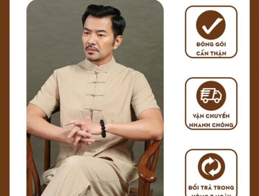 Pháp phục nam ngắn tay đủ màu