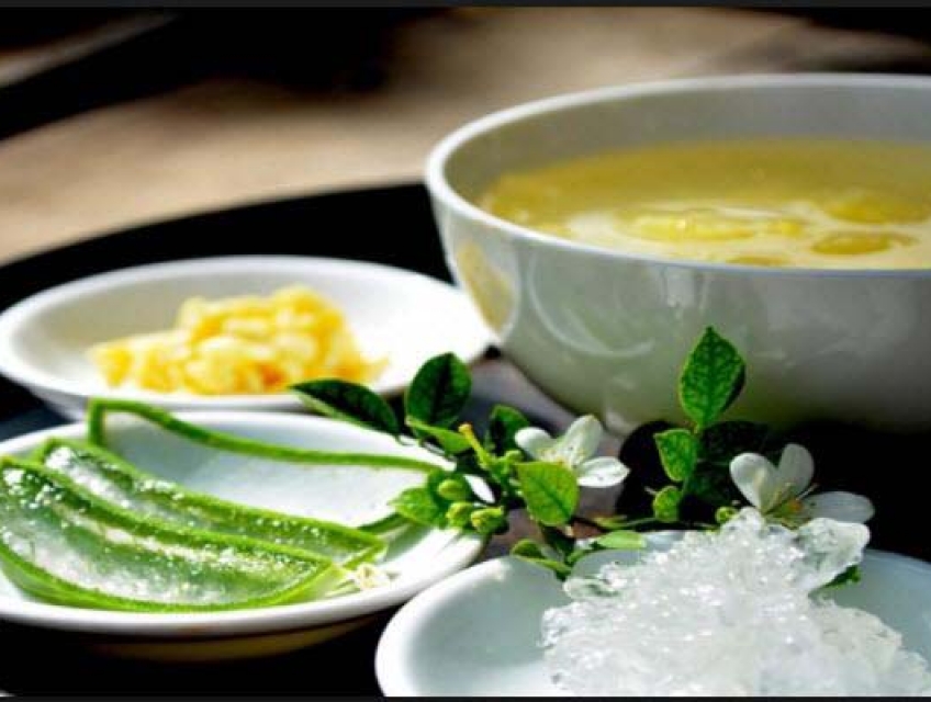 Chè tổ yến nha đam đậu xanh – Giải nhiệt, bổ dưỡng, đẹp da