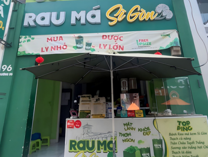 Rau Má Sì Gòn - điểm đến healthy mới của giới trẻ