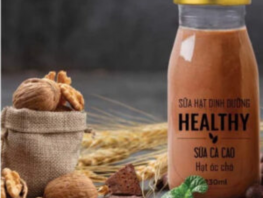 Sữa hạt ca cao với hương vị thơm ngon