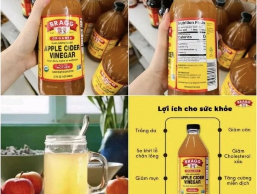 Khám phá Một Thế Giới Của Sức Khỏe với Giấm Táo Hữu Cơ Bragg
