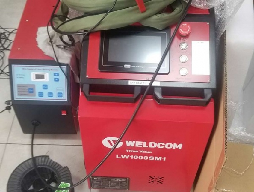 [Review] Máy hàn laser 1000w tại điện máy EVI !