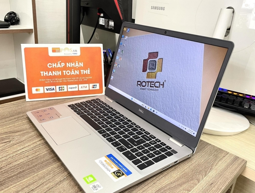 Dell 5593 i5-1035G1 8GB 512GB, Vga MX230, Đèn phím