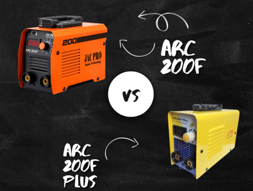 So sánh máy hàn que JackPro ARC 200F và máy hàn JacPro ARC 200F Plus