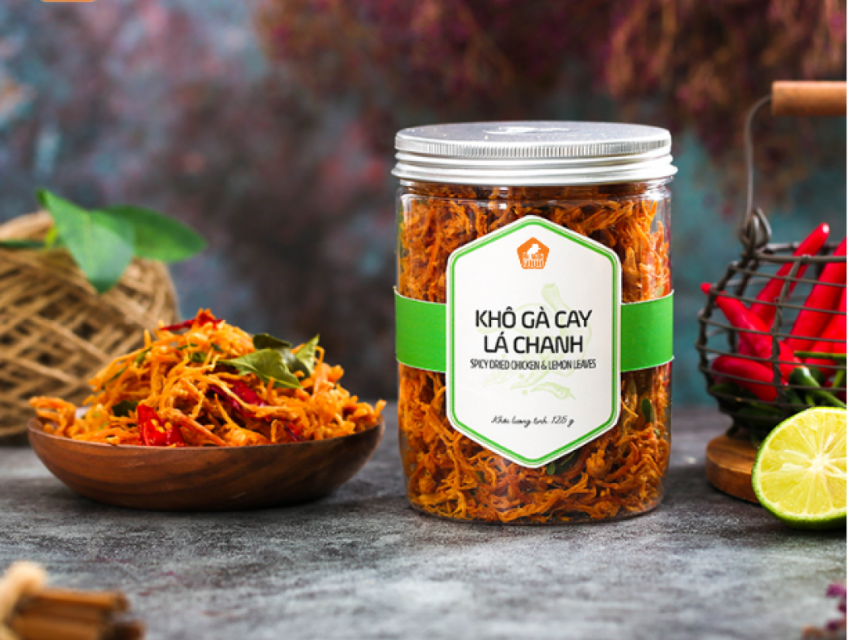Khô gà lá chanh-Ăn ngon Food