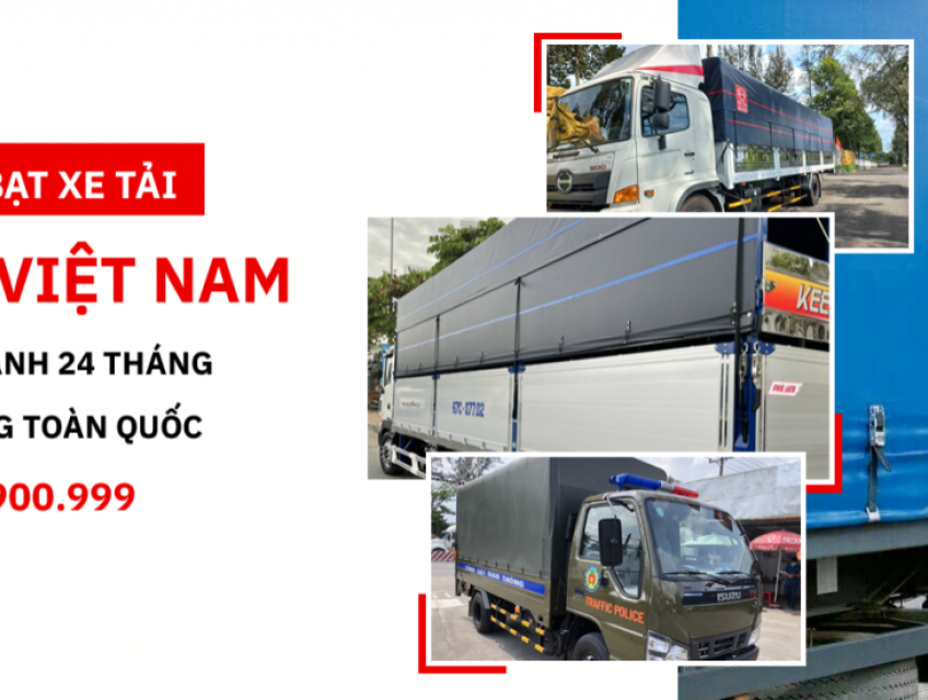 Đơn vị may bạt xe tải gần đây tại TPHCM giá tốt