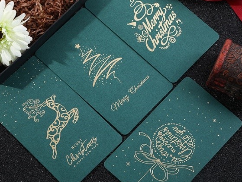 Thiệp trang trí giáng sinh